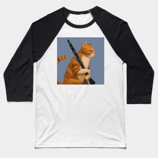 Musical Cat Baseball T-Shirt